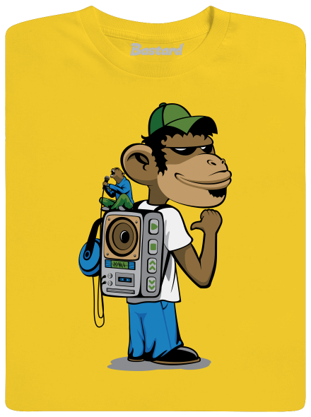 Boombox backpack detské tričko Gold