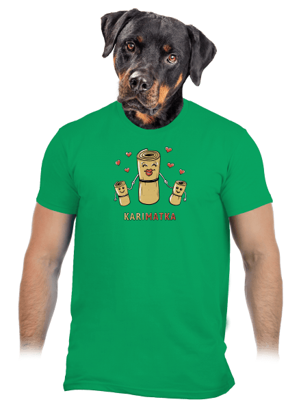 Karimatka pánske tričko Kelly Green