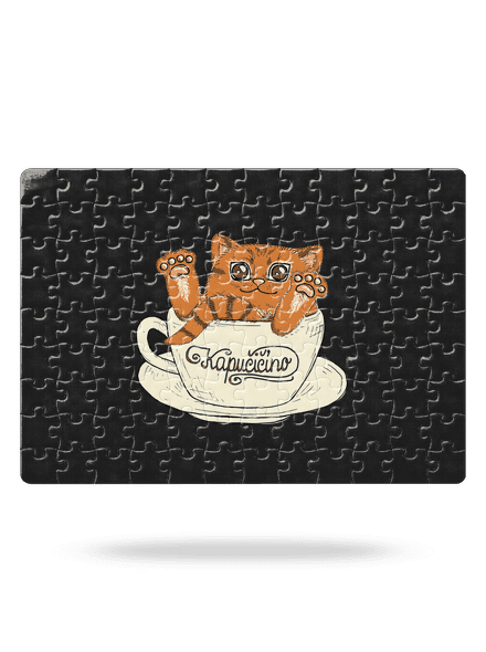 Kapučičíno puzzle White