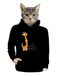 dámska mikina klokanka