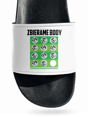Zbierame body - futbal šľapky White