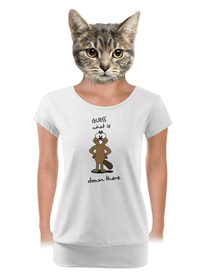 dámske tričko s lemom