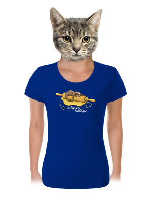 Milujem váľanie dámske tričko Royal Blue Mal