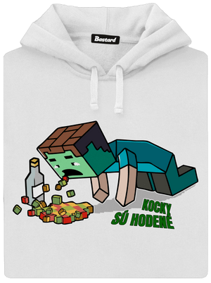 Kocky sú hodené dámska mikina klokanka White