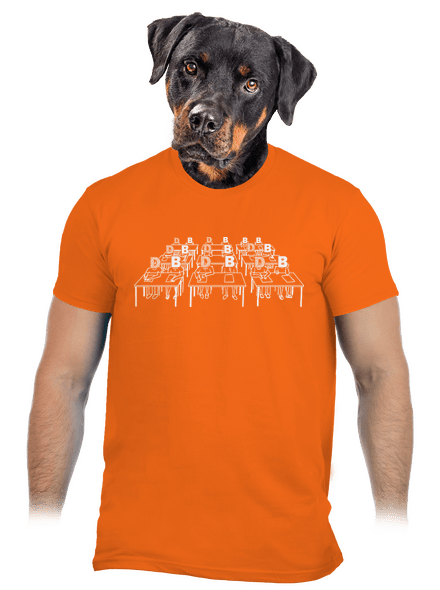 Cimrman: Debil, blbeček pánske tričko Orange