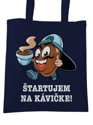 Štartujem na kávičke taška French Navy