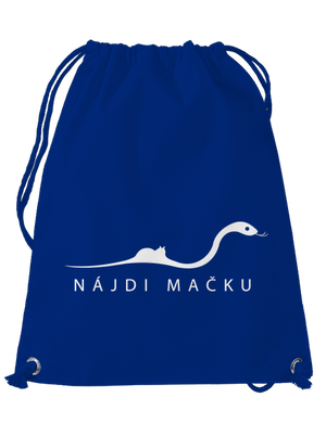Nájdi mačku vak Royal Blue Mal
