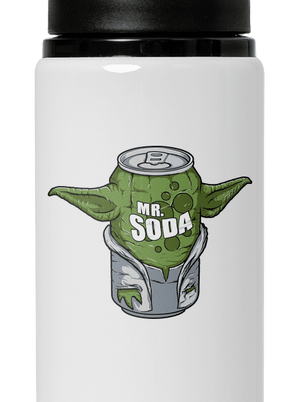 Mr. Sóda flaša na vodu White