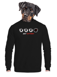 unisex mikina bez kapucne