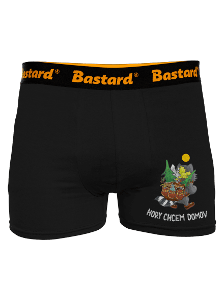 Hory chcem domov boxerky Black