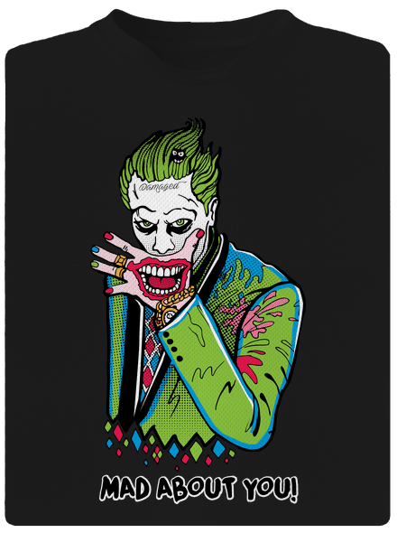 Joker a Harley pánske športové tričko Black