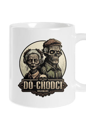 Dô-chodci klasický hrnček White