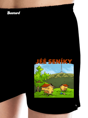 Jeseníky pánske trenky Black