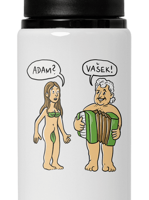 Eva a Vašek flaša na vodu White
