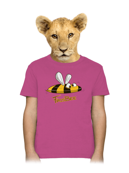 Frisbee detské tričko Fuchsia