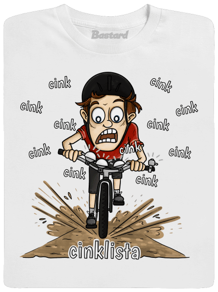 Cinklista detské tričko White