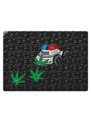 Ganja kríza puzzle White