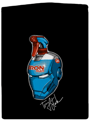 Čistič okien dámska mikina na zips Black