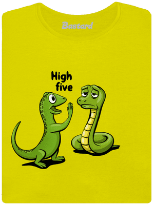 High Five dámske tričko prémium Lemon