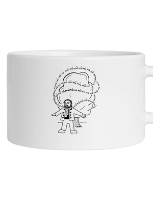 Cimrman: MŇ MŇ MŇ hrnček makronka White