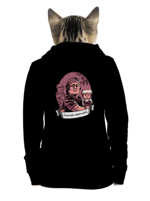 dámska mikina na zips