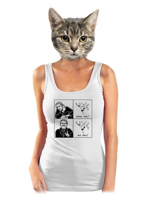 Cimrman: Copak jmelí dámske tielko klasické White