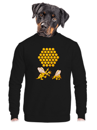 unisex mikina bez kapucne