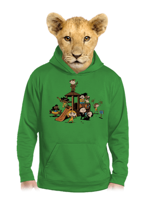 detská mikina klokanka