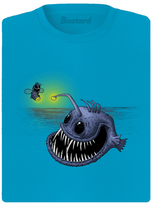 Svetlo môjho srdca dámske športové tričko Blue Atol