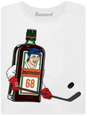 Jágrmeister dámske tričko s lemom White