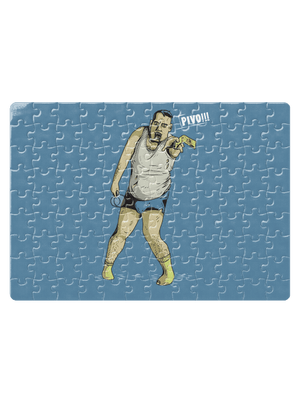 Beer zombie puzzle White