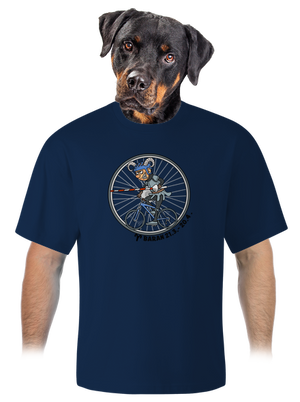 Cyklistický horoskop: Baran unisex tričko oversized Midnight Blue