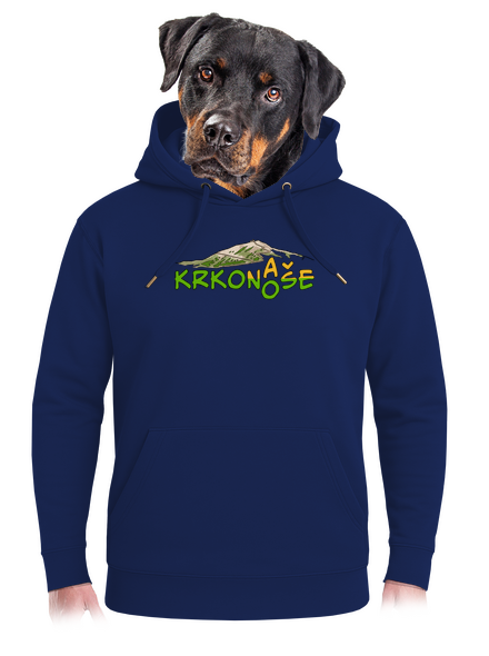 Krkonoše unisex mikina premium Navy