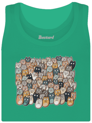 Nájdi čerta dámske tielko klasické Mint Mal