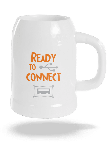 USB pripojenie polliter White