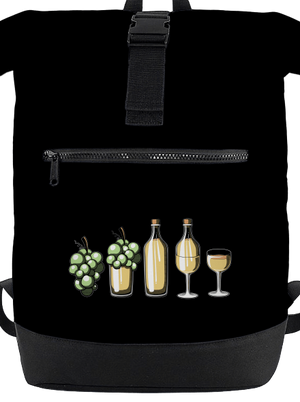 Evolúcia bieleho vína batoh Black
