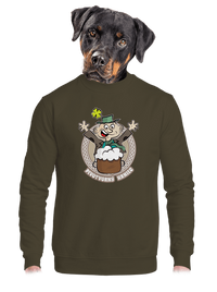 unisex mikina bez kapucne