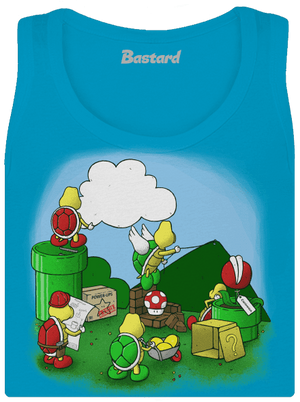 Ako sa stavia nový level? dámske tielko klasické Blue Atol