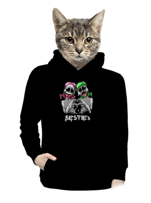 dámska mikina klokanka
