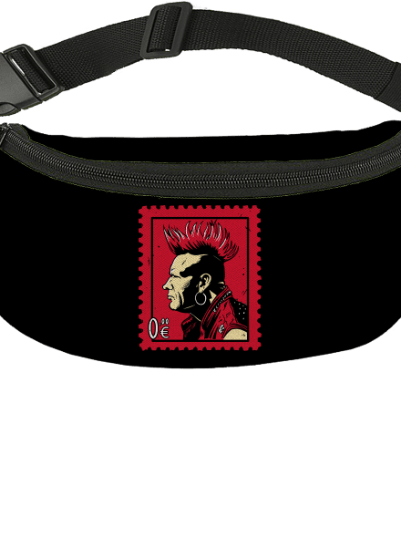 Známka punku ľadvinka Black