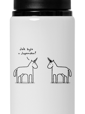 Pornorožec flaša na vodu White