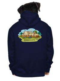 pánska mikina na zips