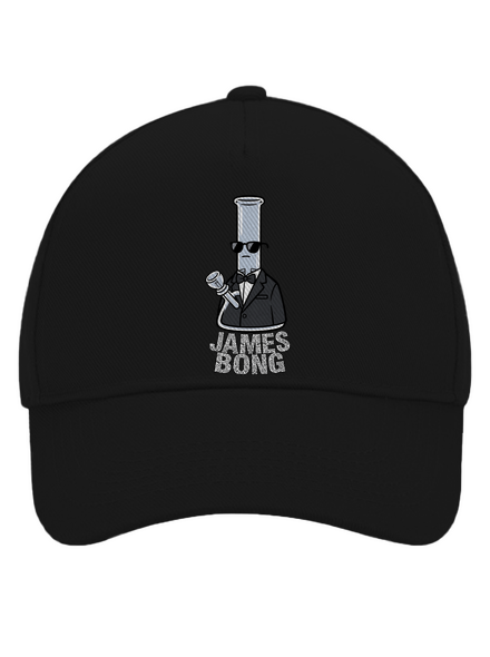 James Bong šiltovka baseballka Black
