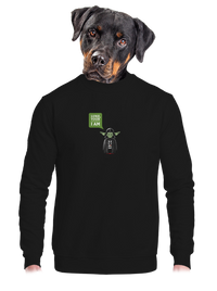 unisex mikina bez kapucne