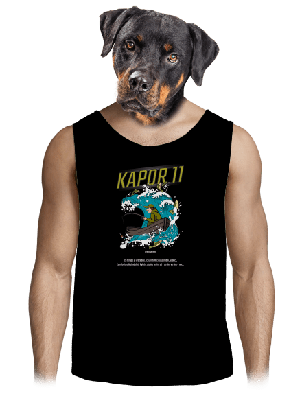 Kapor 11 pánske tielko Black