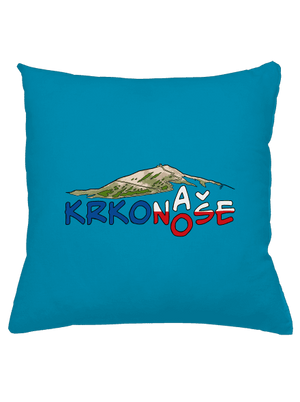 Krkonoše vankúš Blue Turquoise