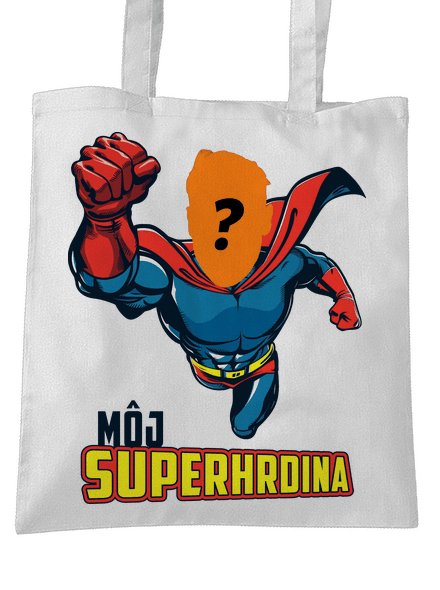 Môj superhrdina taška White