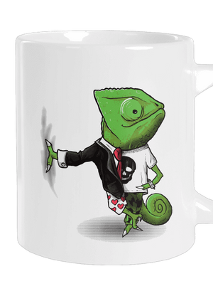 Majster prevlekov veľký hrnček White