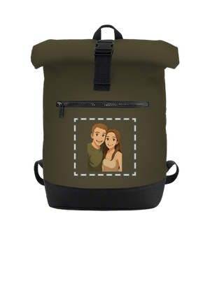 Ghibli efekt z vlastnej fotky batoh Military Green