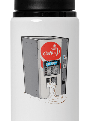 Jackpot flaša na vodu White